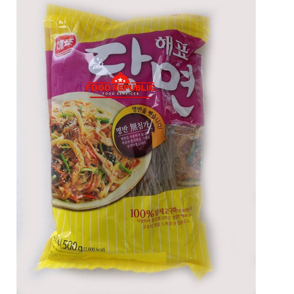 

❤[PROMO MURAH!!!]❤ Sajo Soun Korea / Korean Vermicelli / Dangmyeon 500 GR Japchae Halal
