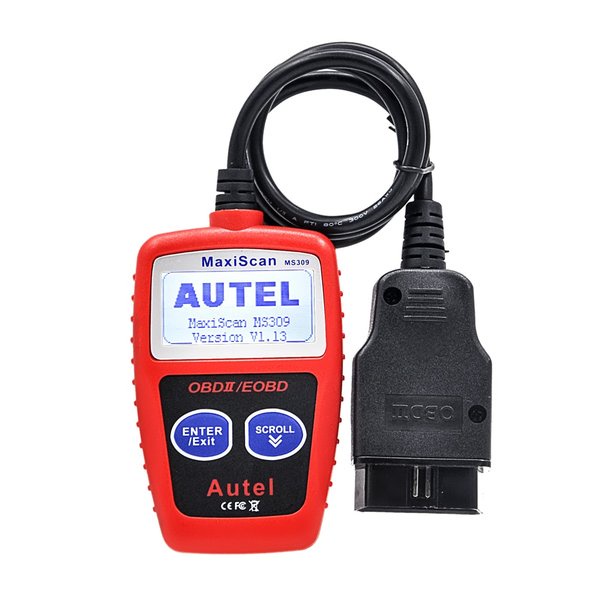 Code Reader Engine Fault Scanner Car Diagnostic Tool Scan Mobil Ms309