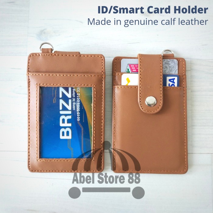 

Ready stock] ID Smart Access Card Holder Tempat Kartu Akses Karyawan Kulit Sapi