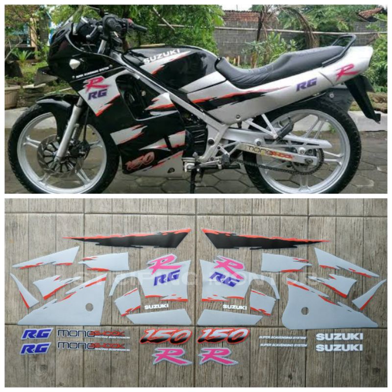Lis Striping Sticker Standar Rgr Jumbo Hitam Transparan Maxdecal