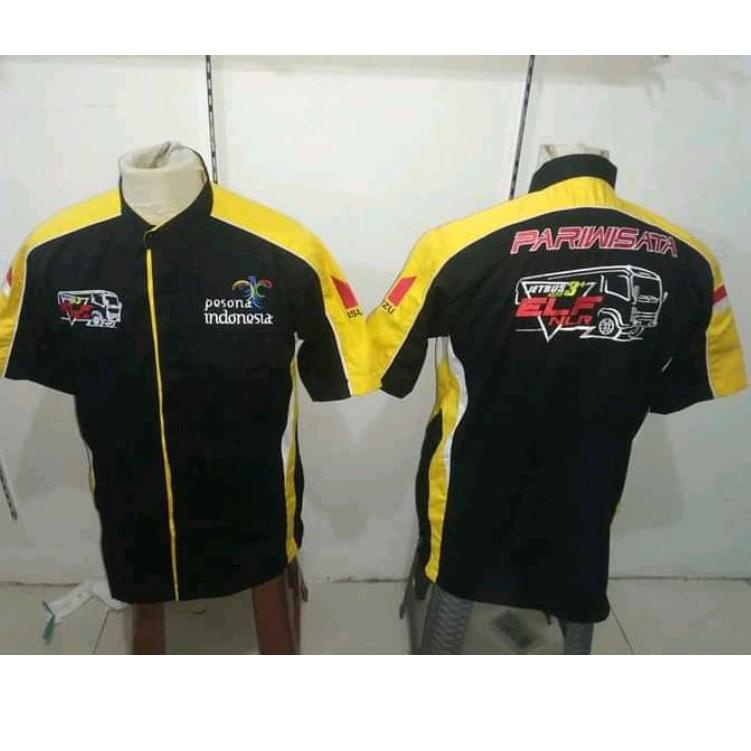 [LVL.21De22т] kemeja Elf NLR Jetbus 3 pariwisata