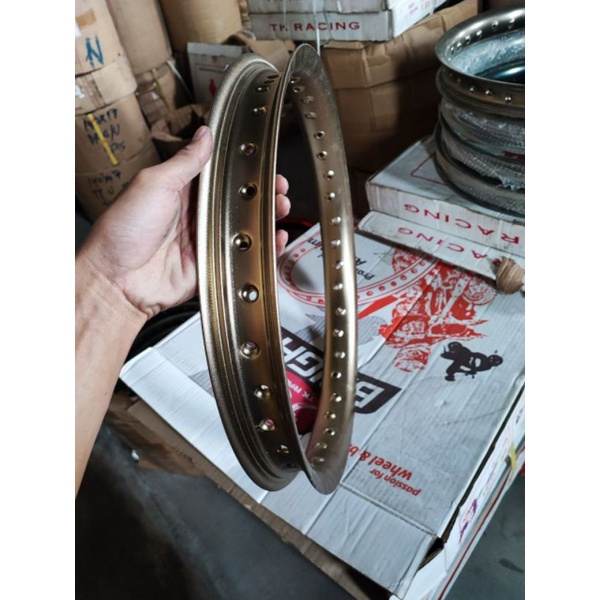 PROMO VELG PELAK TK JAPAN ASLI ORIGINAL BARU UKURAN 160 RING 17 TIPE U ULTRA WARNA BRONZE BARANG IMP