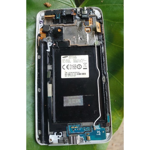 FRAME LCD SAMSUNG NOTE 3 NEO SM-N750 ORIGINAL COPOTAN + FLEXIBLE CHARGER + FLEXIBLE TOMBOL ON OFF