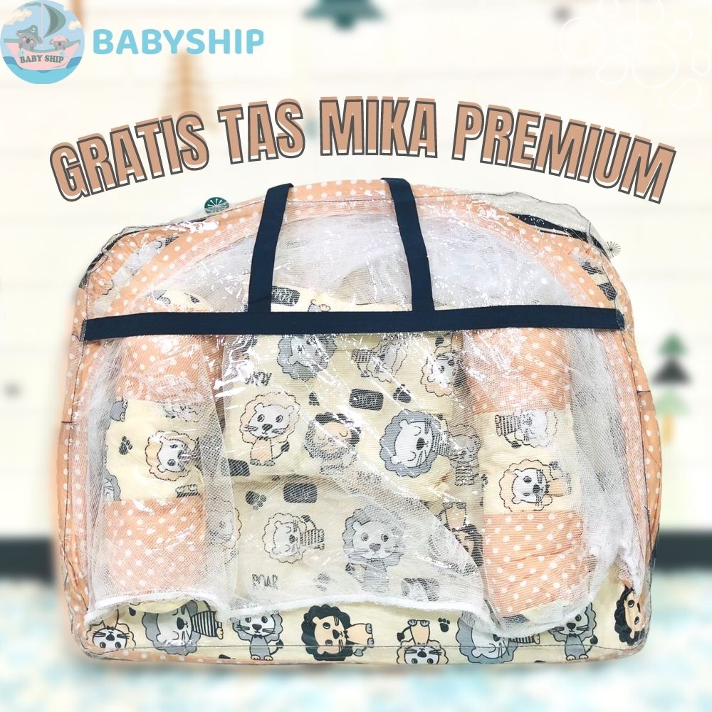 PAKET HEMAT!! Kasur Bayi Lipat Kelambu + Sofa Bayi Multifungsi 20+ Motif Merk BabyShip