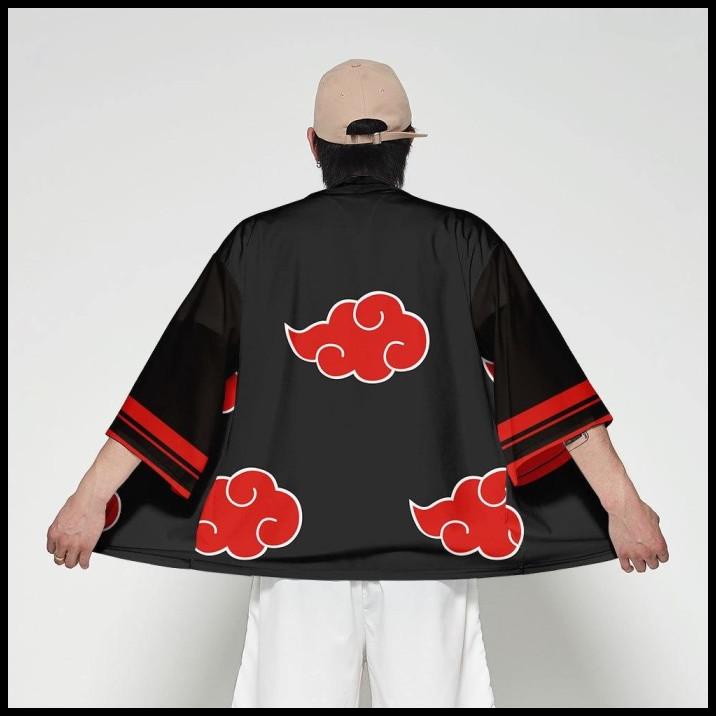 Outer Haori Kimono Jepang Korea Samurai Loose Yukata