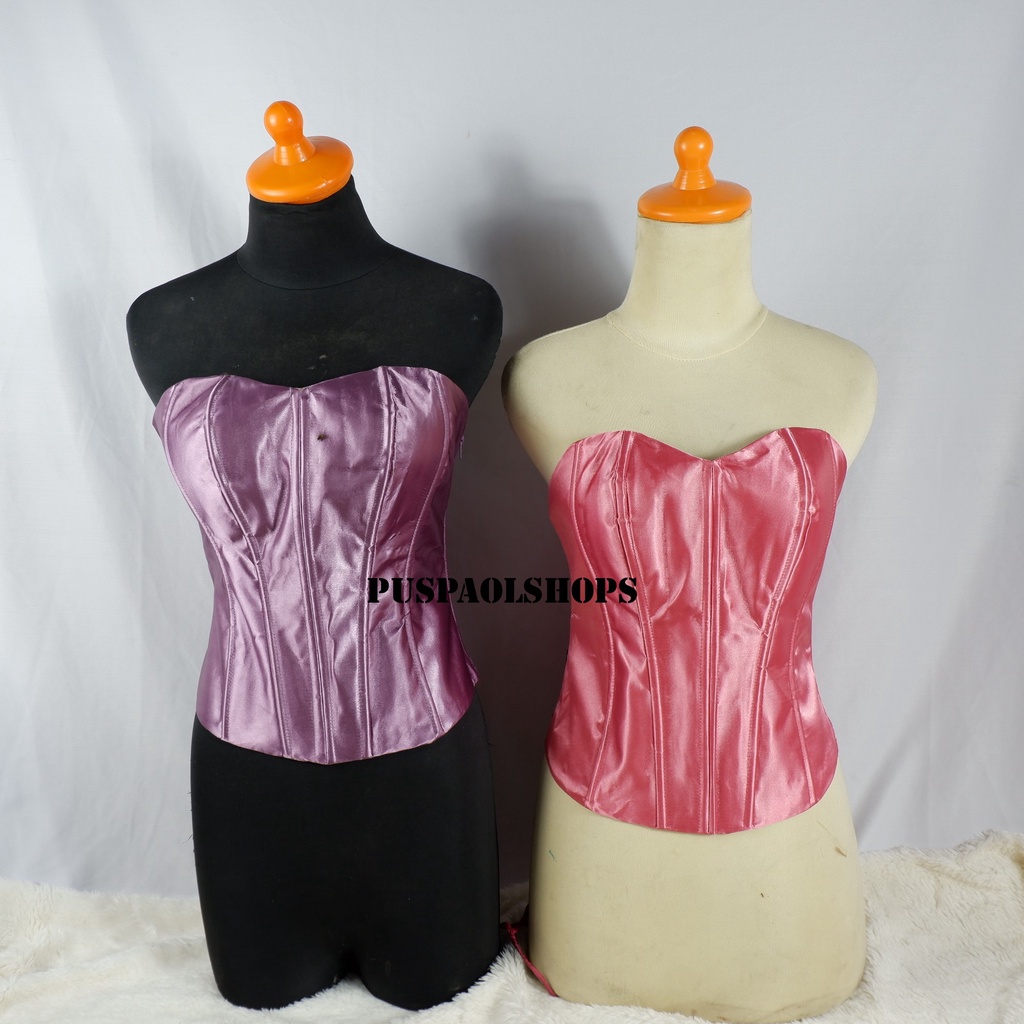 KAMISOL KEBAYA  KAMISOL SATIN LONGTORSO TULANG 8