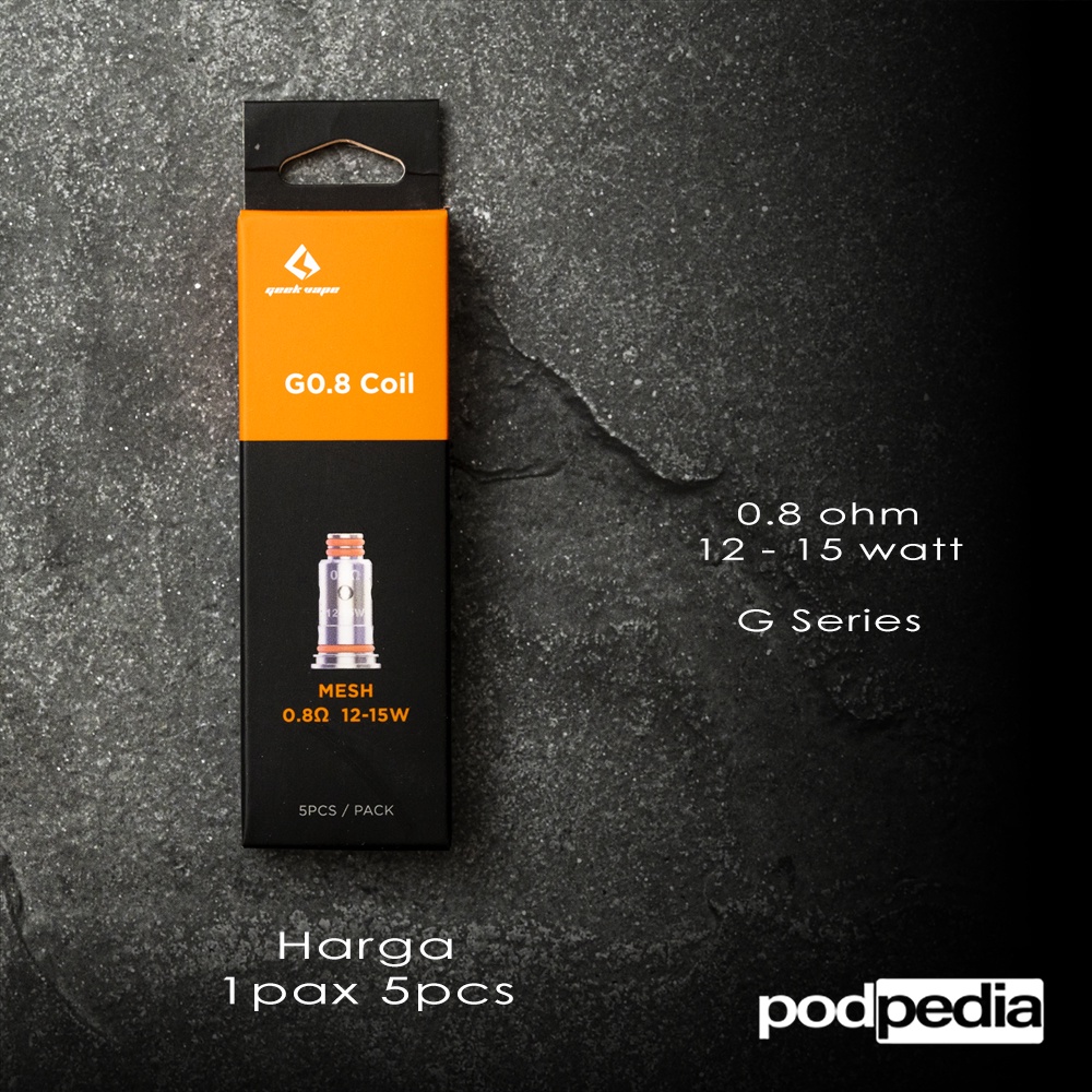 Geekvape G Series 0.6 0.8 1.0 ohm G0.6 G0.8 G1.0  Coil | Aegis Pod AP 2 Wenax Stylus C1