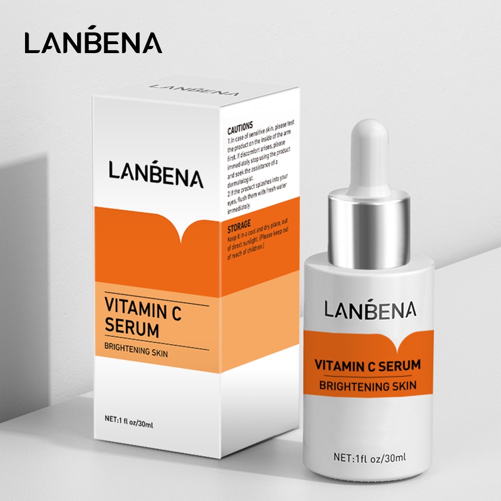 (READY &amp; ORI) LANBENA VITAMIN C SERUM PERAWATAN WAJAH LB5705