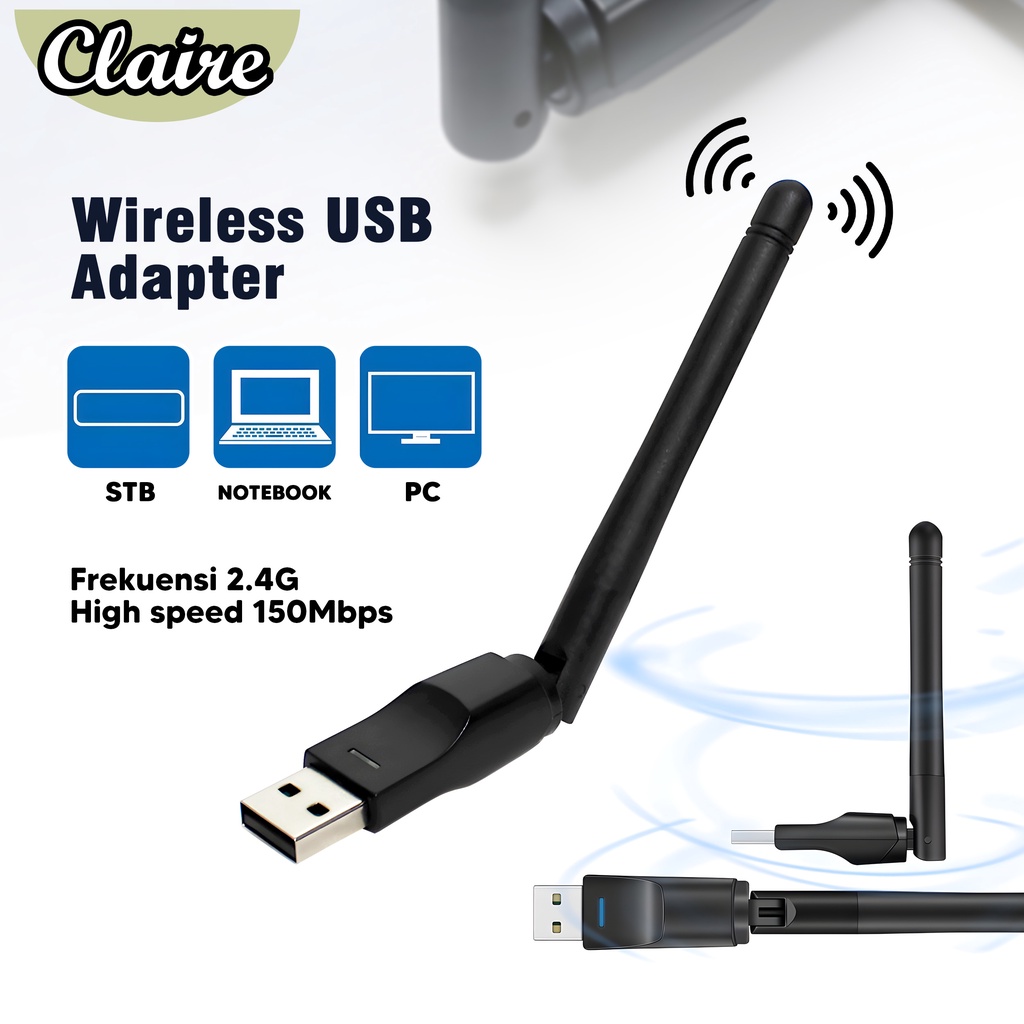 Wireless USB Adapter / USB Wifi Set Top Box MT7601 Dongle STB Adapter Antena Wifi PC Laptop