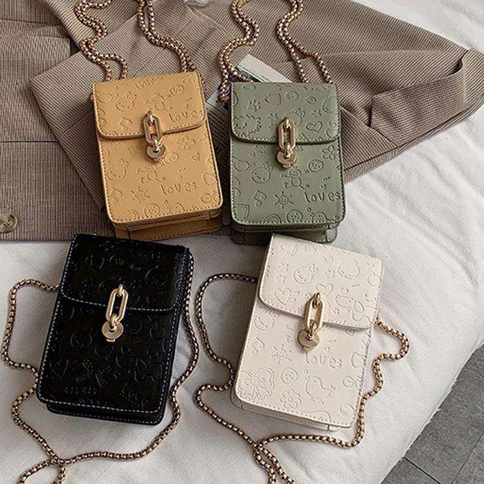 オ Tas HP Selempang Wanita Import - Tas Selempang Wanita Import  - Tas Handphone Selempang Wanita Imp