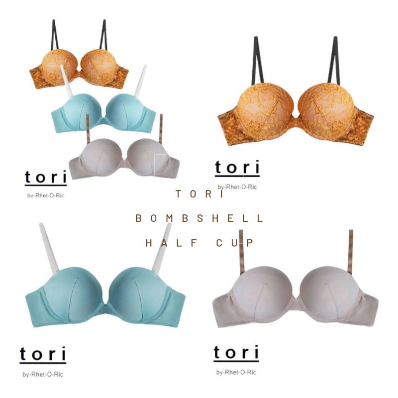 Bra TORI bombshell halfcup