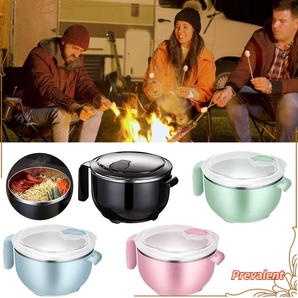 Preva Mangkok Mie Instan Portable304 Stainless Steel Untuk Anak Bento Box