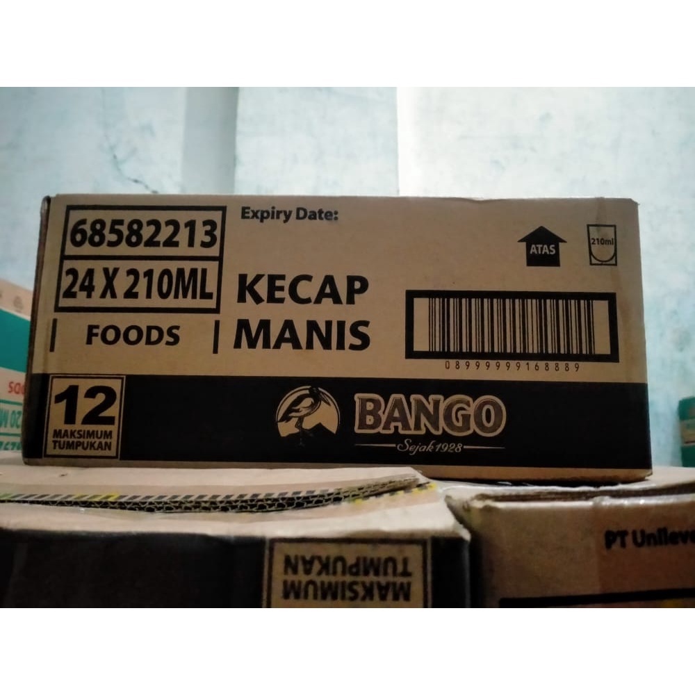 [Dus] Kecap Manis Bango 24 PACK X 210ml - BNG220