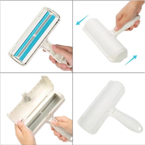 sikat bulu kucing Pembersih Bulu Kucing/Anjing PET HAIR REMOVAL yaitu Lint Roller Portable Jangka Panjang untuk Pembersih