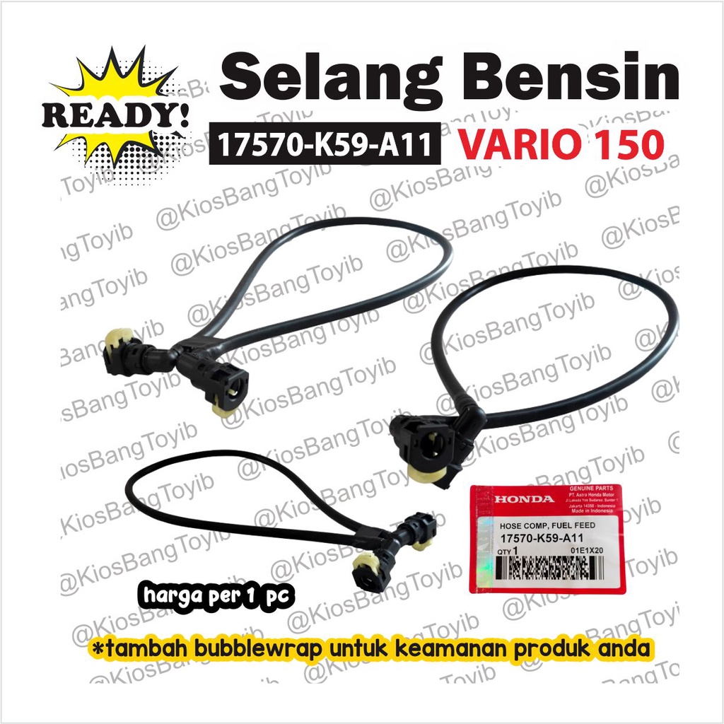 Selang Bensin Injeksi Injektor Fuel Pump HONDA VARIO 150 (17570-K59)