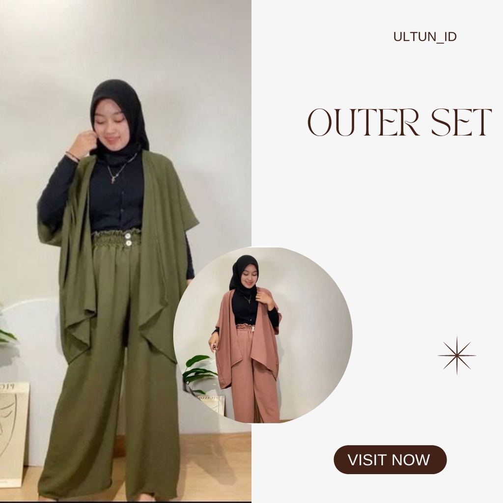 OUTER SET AIRFLOW ONE SET SETELAN