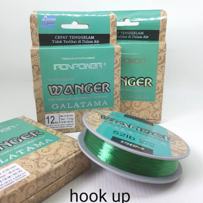 Senar pancing wanger ironpower galatama