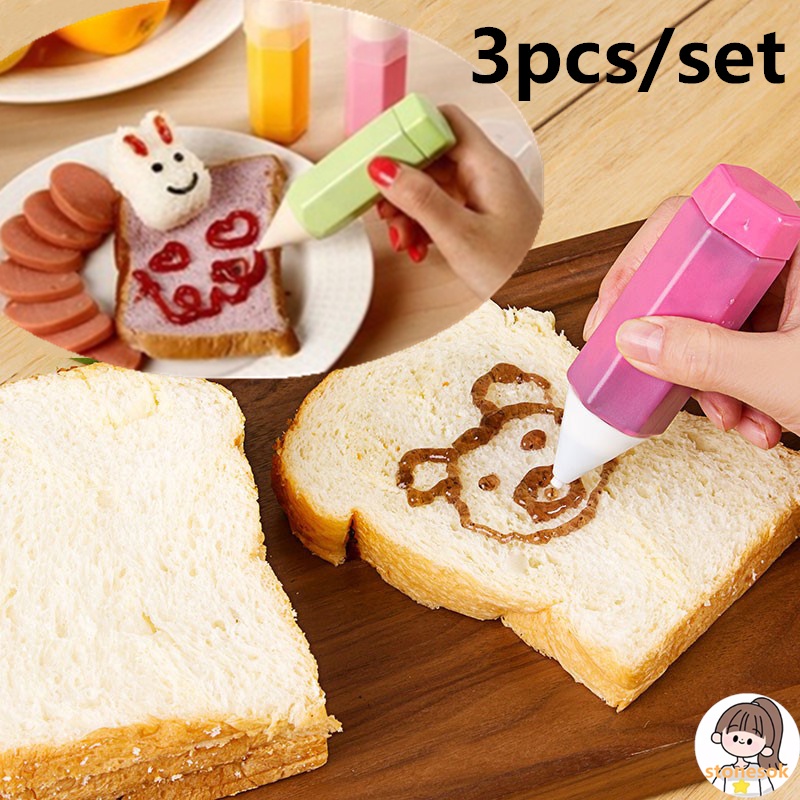 GrosirMart Pena Hias Bento Kue Roti Biskuit Cake Pastry Bento Bekal Anak Pen Hias Bento