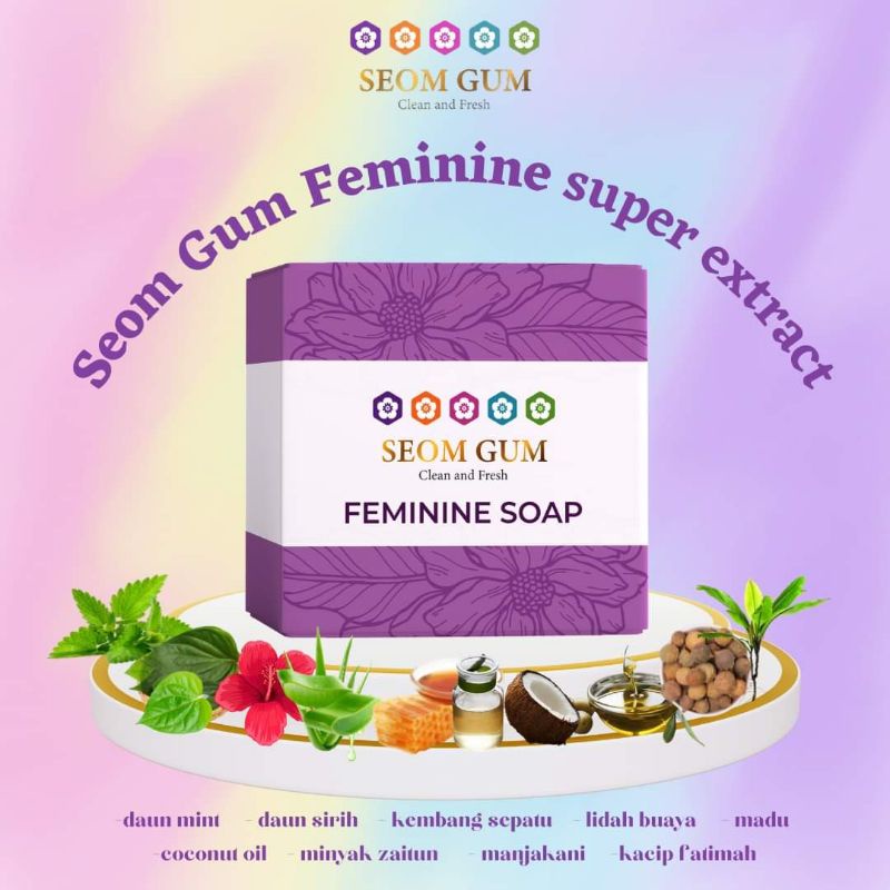 SEOM GEUM - SABUN WANITA - SABUN KEWANITAAN