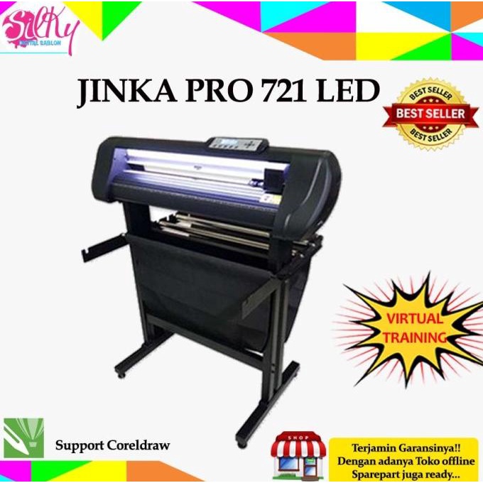 

Terlaris MESIN CUTTING STICKER JINKA PRO 721 LED Termurah