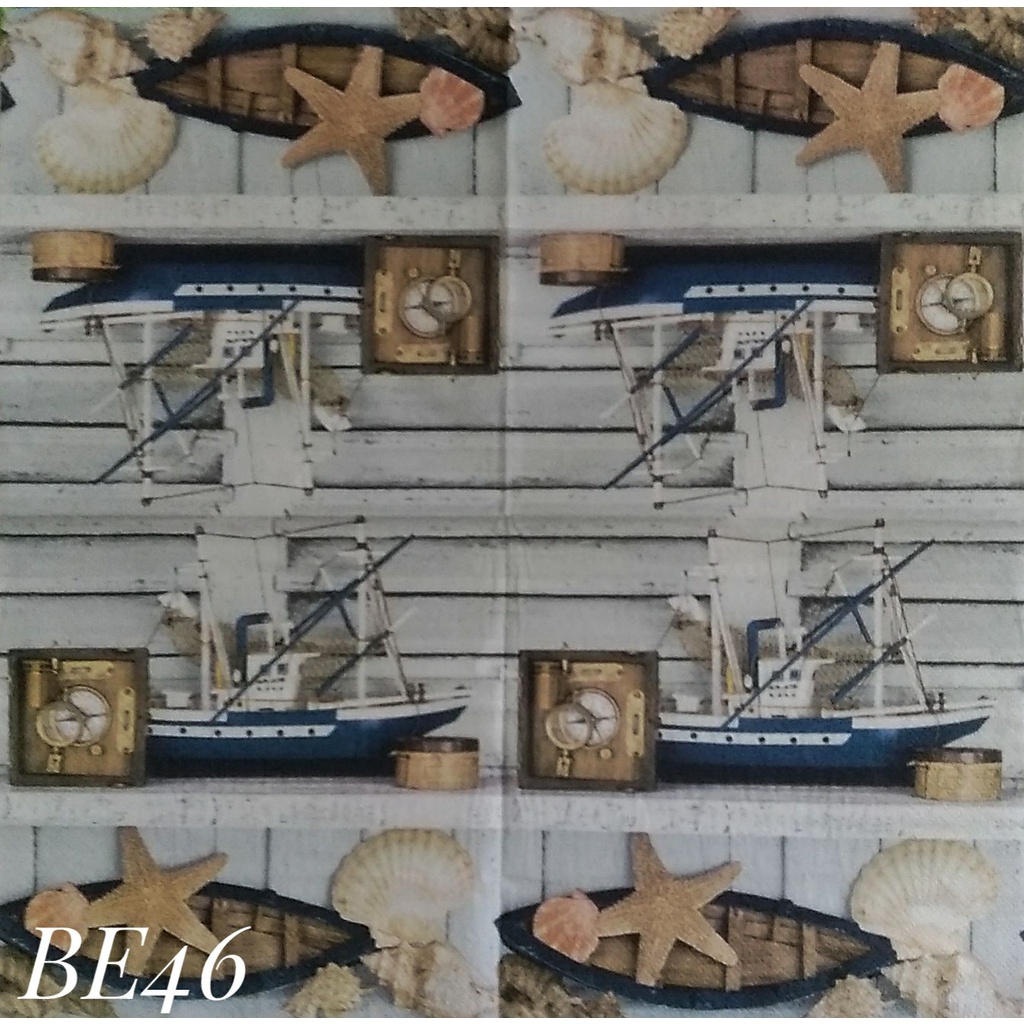 

Napkin Euro Beach BE46/ Tissue Decoupage