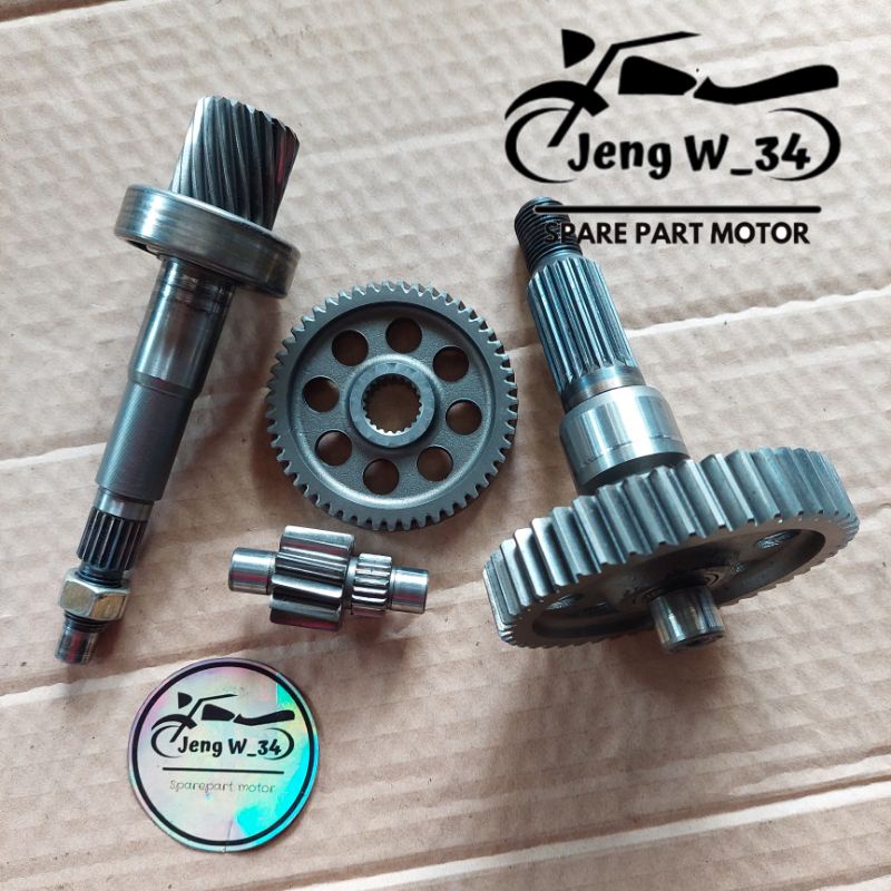 Jual RASIO GEARBOX GARDAN GIGI TRANSMISI BEAT KARBU SCOOPY KARBU SPACY
