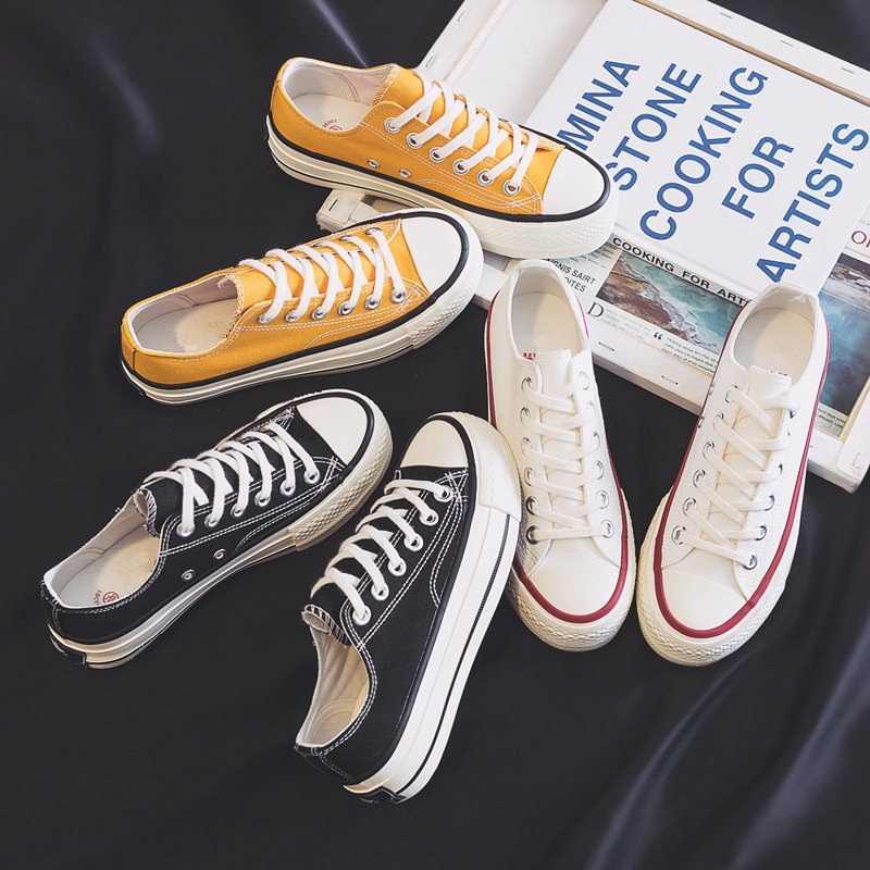 SW98 Sepatu Sneakers Import Wanita Korea Fashion Kanvas Sport Shoes COD Original