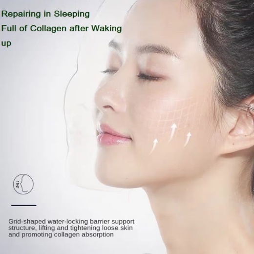 YANJIAYI 20pcs/BOX Collagen Firming Sleeping Mask No-Cleaning Hydrating Moisturizing Mask