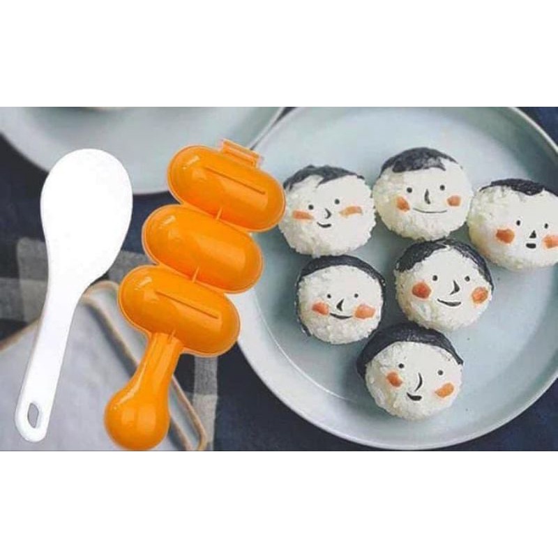 CETAKAN NASI BENTO SUSHI MOLD BOLA BULAT RICE BALL SHAKER BENTO CETAKAN NASI KEPAL