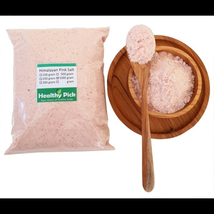 

Himalayan Pink Salt 1 kg Garam Himalaya