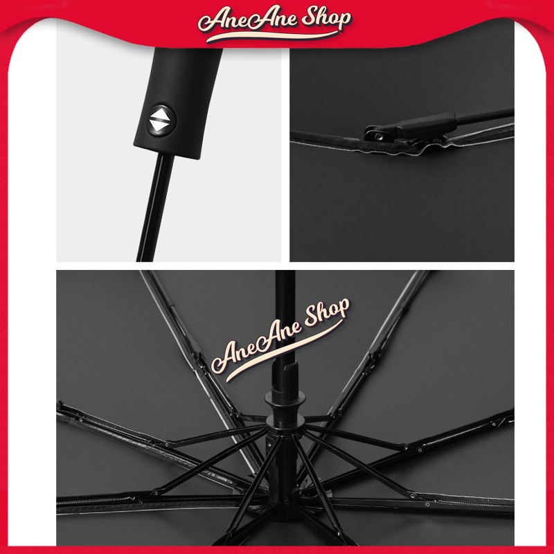 Payung OTOMATIS lipat motif buah premium untuk Hujan atau Panas