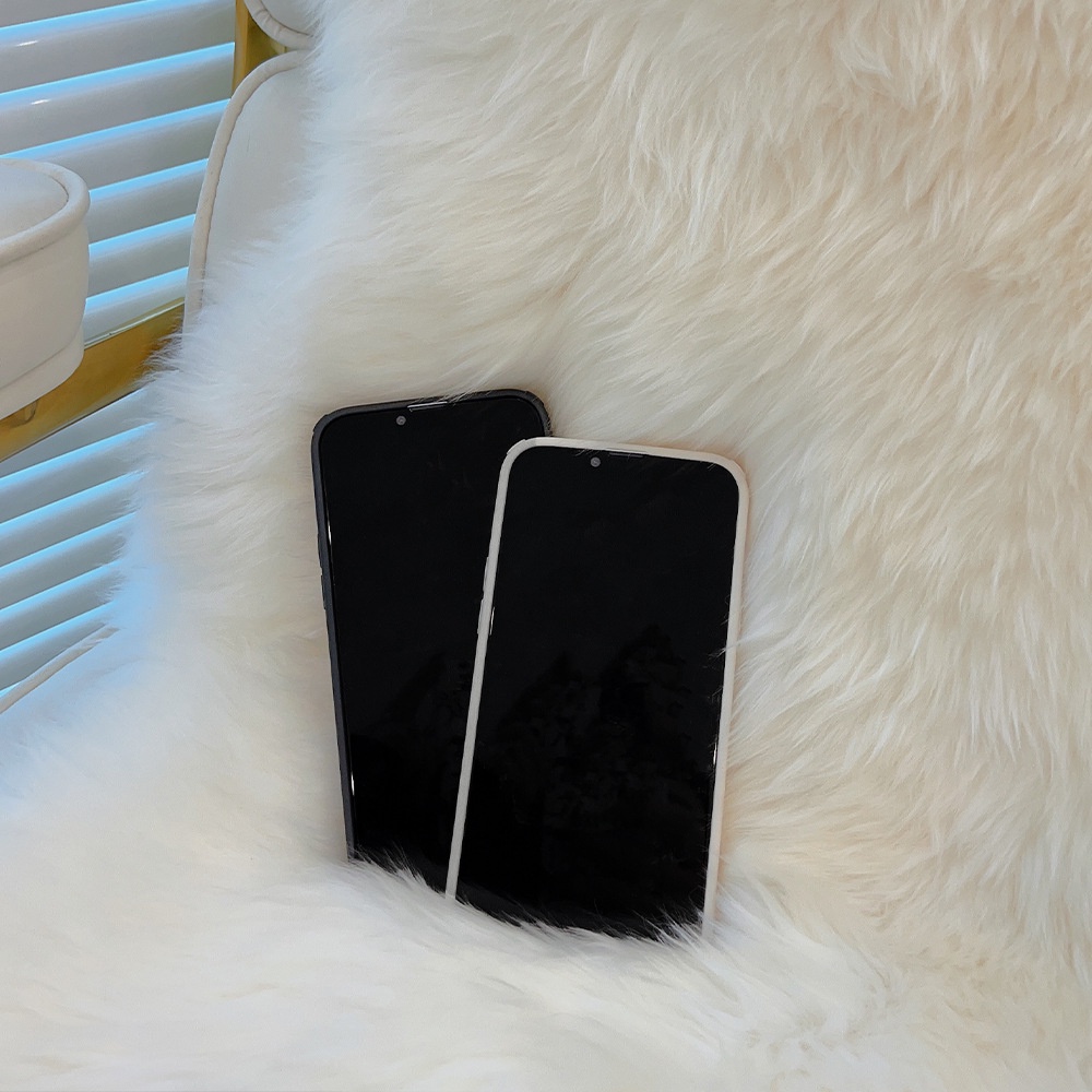 IPHONE Peace and Joy2023Tahun Baru Pasangan Pecinta Kulit Grain Good Wishes Phone Case Cover Untuk Iphone7 8 PLUS X XR XS 11 12 13 14 MINI PRO MAX Se2020