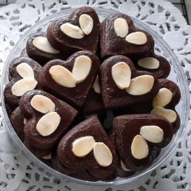 

TERLARIS!!TERMURAH!!COD!! KUE KERING CHOCO ALMOND SLICE 250/500gram