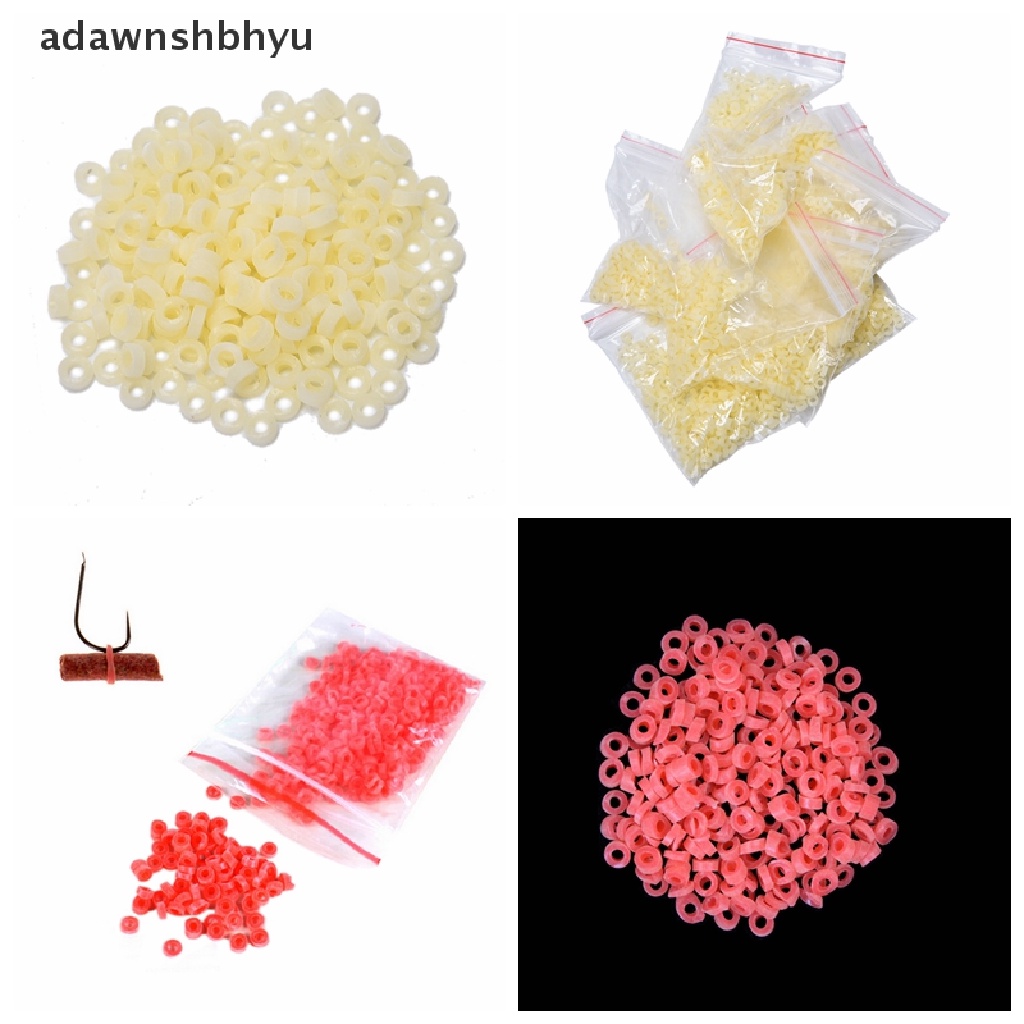 Adawnshbhyu 2500pcs Karet Gelang Umpan Untuk 3mm Sampai 10mm Cacing Darah Umpan Pancing Elastic Bandre Bands ID