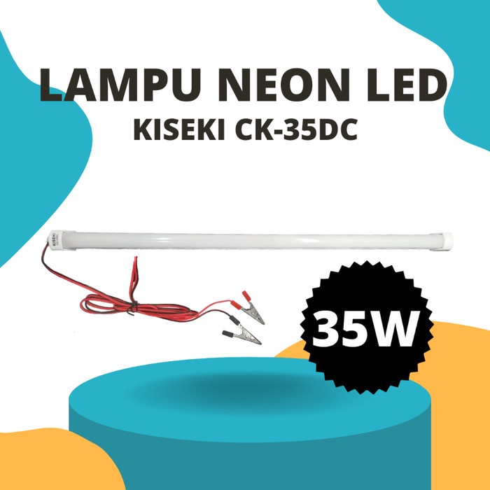 Kiseki 35w CK-35DC Lampu Neon TL LED 35 Watt Lampu Aki 12V