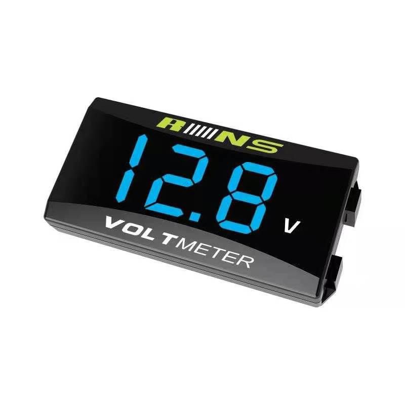 Voltmeter aki led WATERPROOF universal beat vario mio supra revo nmax pcx lexi volt meter aki