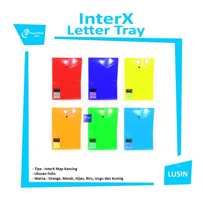 

HARGA DISKON INTERX Map Kancing V Opaque Folio [ PERLUSIN ]