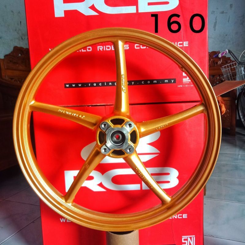 velg rcb depan 160 mx king vixion ninja tiger cbr facelift