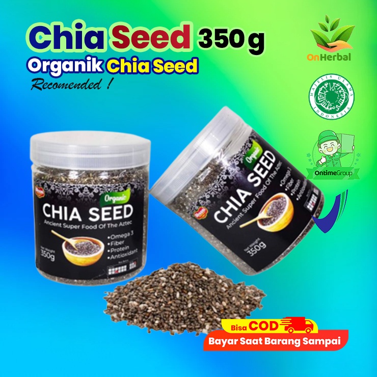 

CHIA SEED BIJI CHIA TANAMAN SALVIA ASLI MEXICO GRADE A ALMAHERA 350 GRAM TAMPA CAMPURAN CHIASED CIASED CIASEED CHIASED ON HERBAL