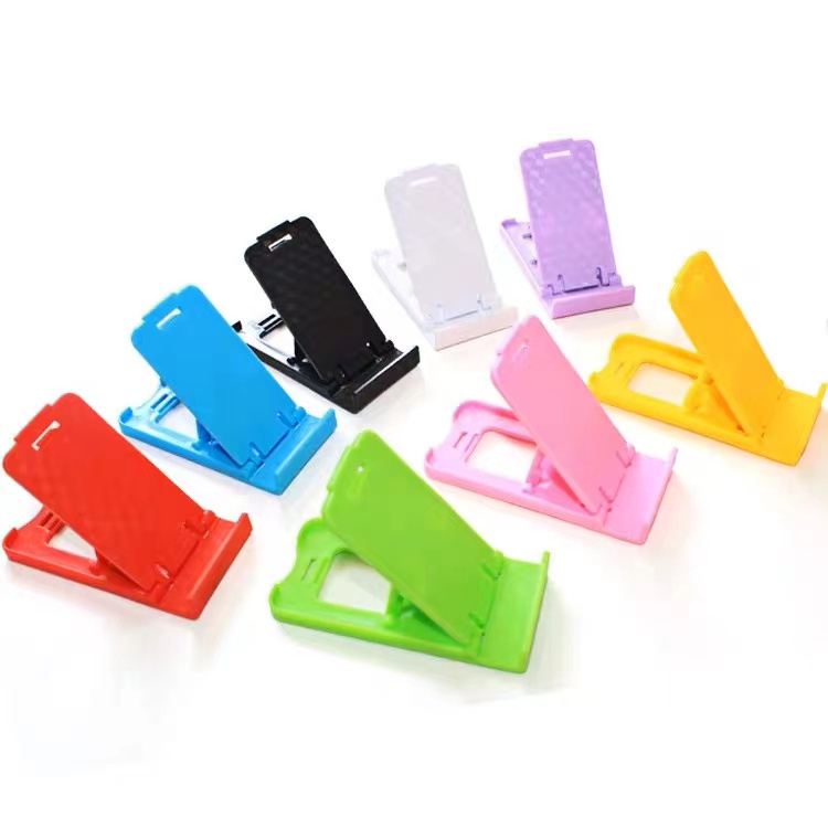 1pcs Phone Holder Universal Portable Mini Handphone Foldable Desk Stand Holder Adjustable Untuk IPhone Andorid Phone