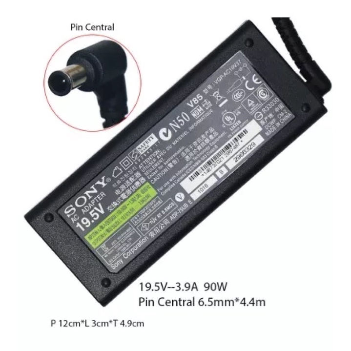 Adaptor Charger TV LED LCD SONY Bravia 32inch - 40inch 19.5V 3.9A