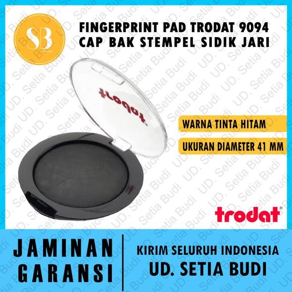 

Terlaris Fingerprint Pad Trodat 9094 Cap Bak Stempel Sidik Jari Termurah
