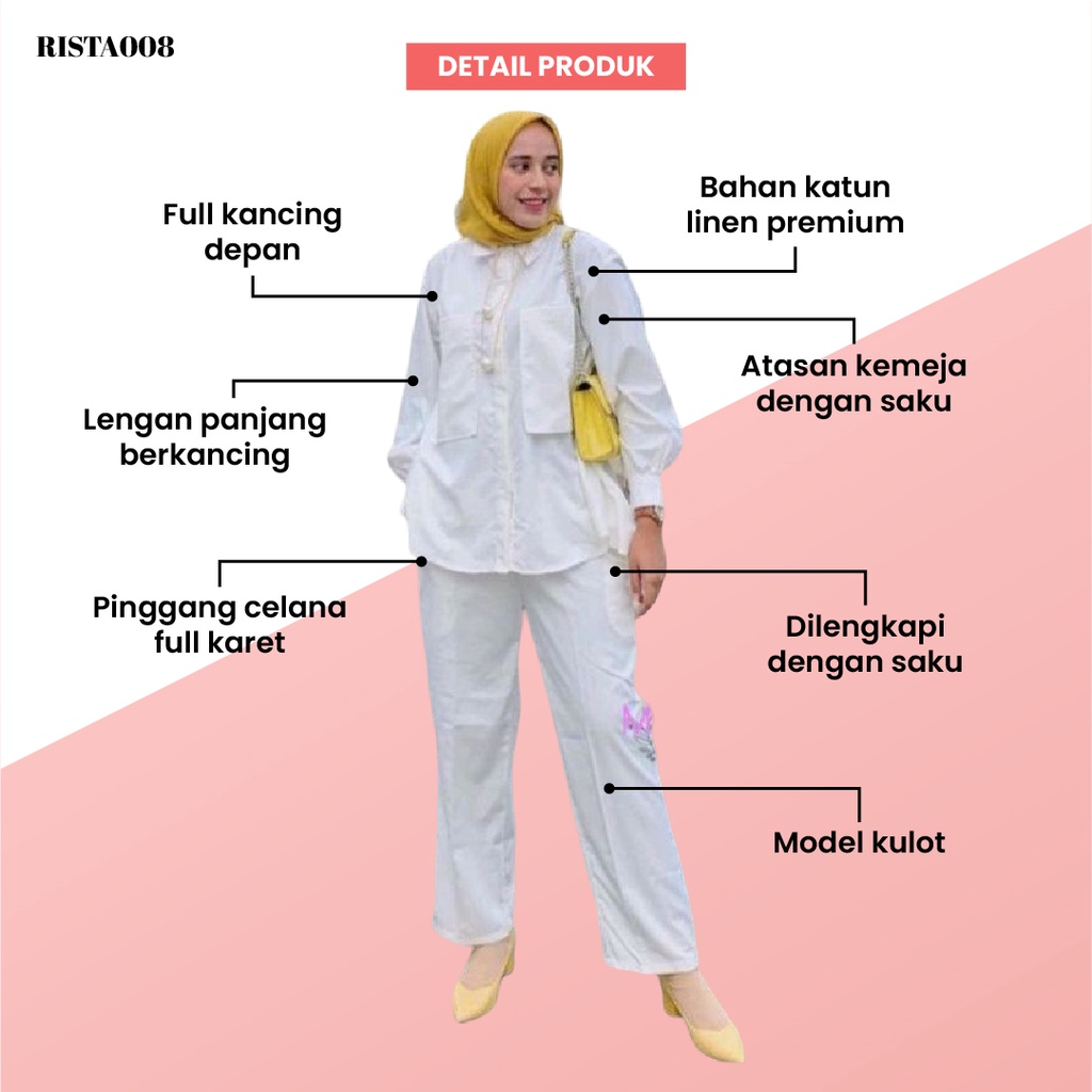 Savila Set Setelan Atasan Bawahan Baju Muslim Wanita Kekinian Busui Freindly Bahan Linen Premium Terlaris