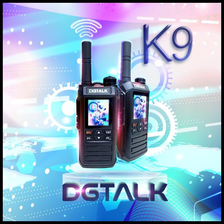 Promo Dgtalk K9 Ht Poc 4G Wifi Bluetooth Gps Walkiefleet Zello Radio Network