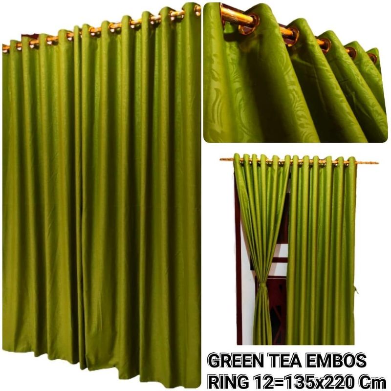 GORDEN POLOS EMBOS 12 LUBANG SMOKRING AVOCADO COKLAT GOLD ABU MERAH HIJAU