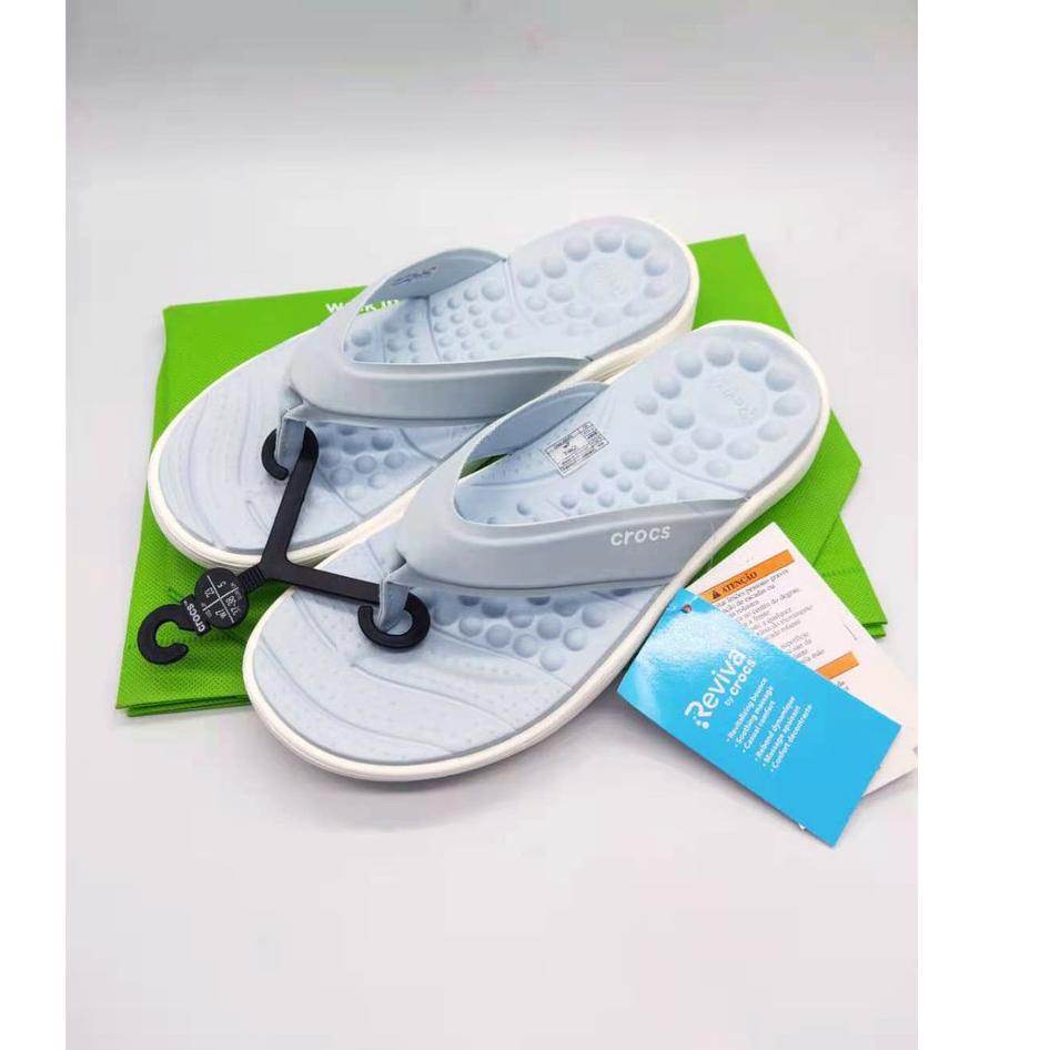 Ready Crocs / Sandal Crocs / Crocs Reviva Flip / Sandal Jepit / Crocs Jepit / Sandal Wanita / Crocs 