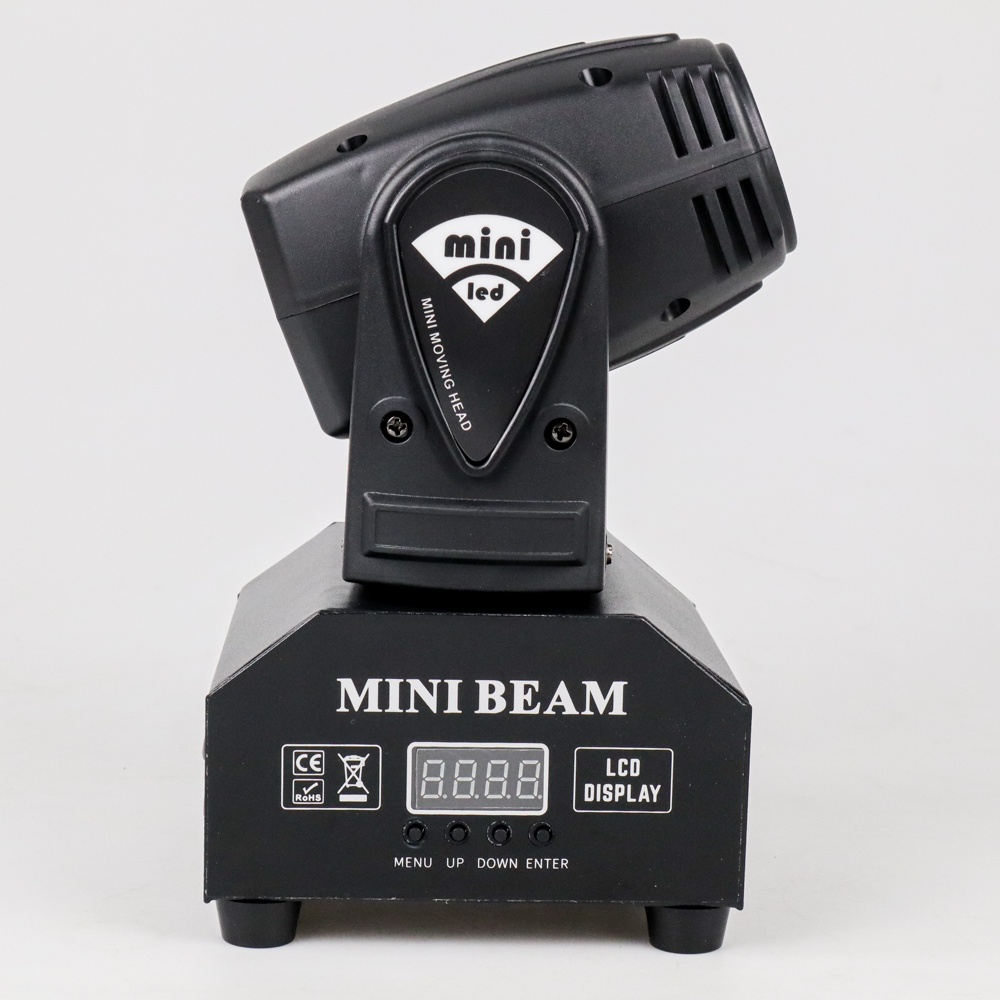 Lampu Sorot Panggung Spotlight LED RGB Moving Head DMX 10W - DM512 - Black - 7RLL88BK