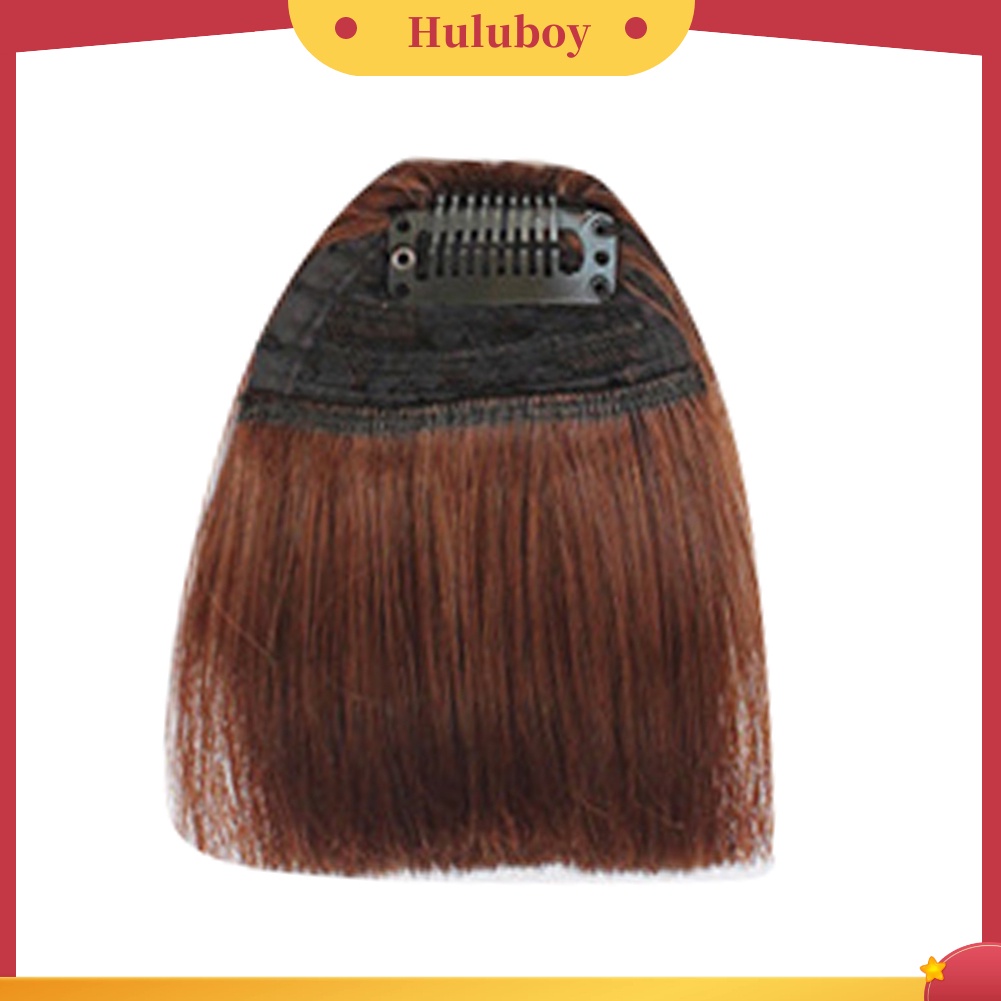 Wig Poni Rambut Palsu Ekstensi Tipis / Tebal Untuk Perempuan