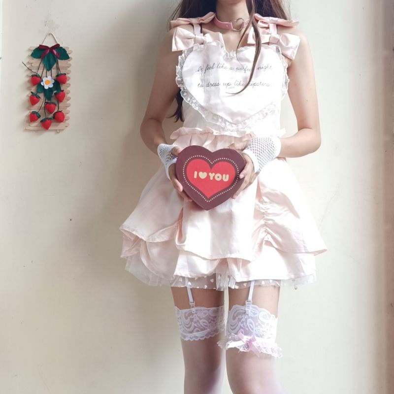 [608] CHRISTMAS DRESS VALENTINE DRESS kawaii brand swankiss Japan