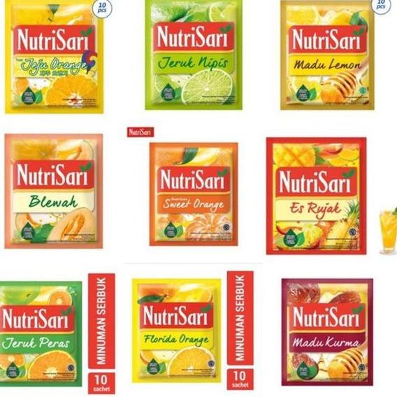 

ひ NUTRISARI ALL VARIANT 1 RENTENG 10PCS さ